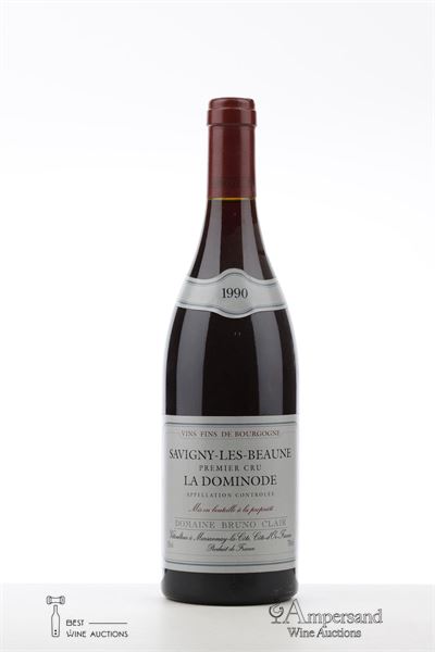 SAVIGNY LES BEAUNE LA DOMINODE 1990 - Bruno Clair - 1 Bottle