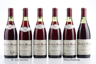 CHAMBOLLE MUSIGNY LES AMOUREUSES 1982 - Georges Roumier - 11 Bottles
