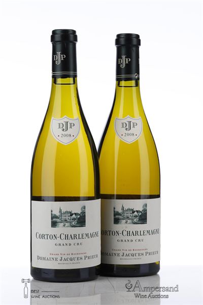 CORTON CHARLEMAGNE 2008 - Jacques Prieur - 2 Bottles