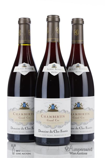 CHAMBERTIN 2010 - Clos Frantin - 3 Bottles