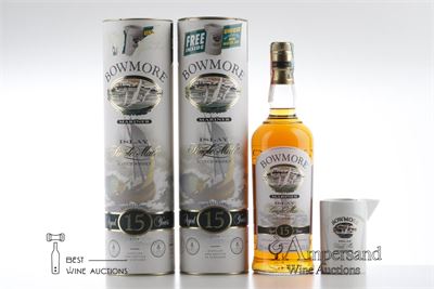 BOWMORE  MARINER 15 Y - Alc 43% - 2 Bottles - Oc 1