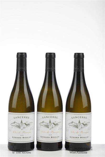 SANCERRE CLOS DE BEAUJEU 2018 - Gerard Boulay - 3 Bottles