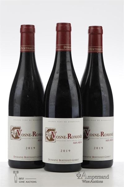 VOSNE ROMANEE AUX REAS 2019 - Berthaut Gerbet - 3 Bottles