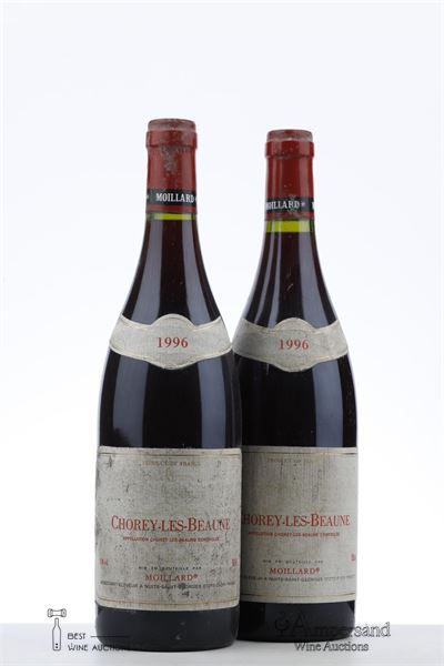 CHOREY LES BEAUNE 1996 - Moillard - 2 Bottles