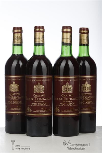 LAROSE TRINTAUDON 1975 - Mc - 4 Bottles