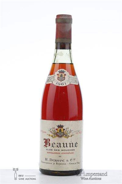 BEAUNE CLOS DES MOUCHES ROUGE 1961 - Deroye - 1 Bottle