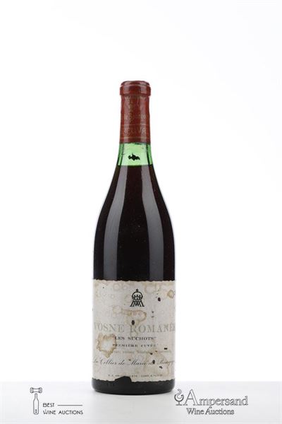 VOSNE ROMANEE LES SUCHOTS 1967 - Le Cellier de Marie  - 1 Bottle