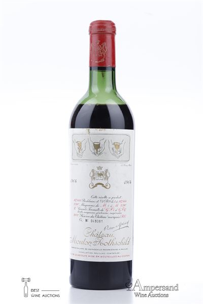 MOUTON ROTHSCHILD 1964 - 1 Bottle