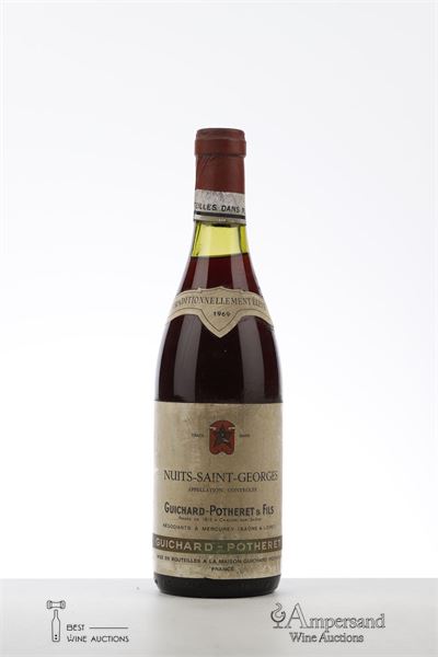 NUITS ST GEORGES 1969 - Guichard Potheret - 1 Bottle