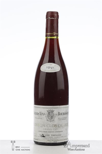 CORTON CLOS DU ROI 1991 - Domaine Thenard - 1 Bottle