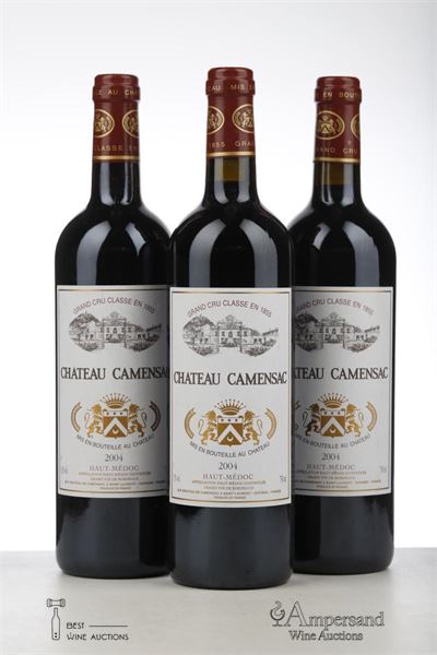 CAMENSAC 2004 - Mc - 3 Bottles