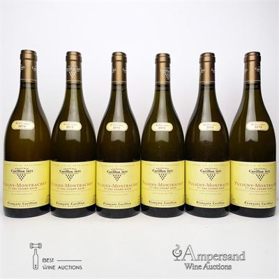 PULIGNY MONTRACHET LES CHAMPS GAIN 2015 - François Carillon - 6 Bottles