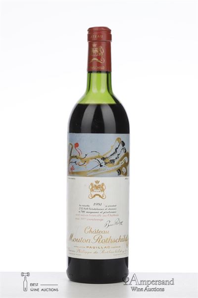 MOUTON ROTHSCHILD 1981 - Mc - 1 Bottle