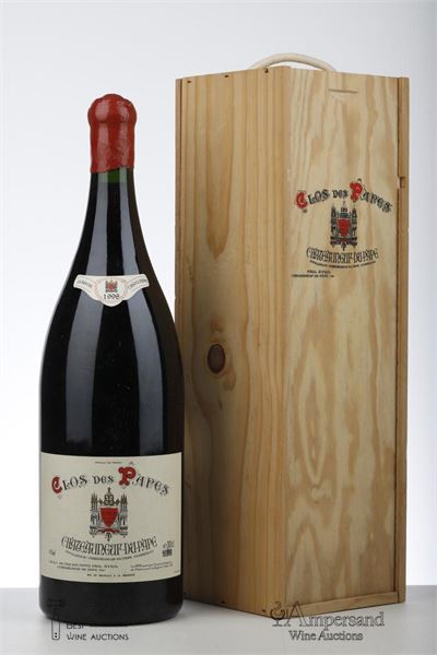 CHATEAUNEUF DU PAPE CLOS DES PAPES 1998 - Paul Avril - 3,000Ltr - Owc 1