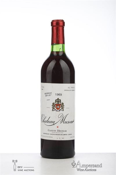 MUSAR 1969 - Gaston Hochar - 1 Bottle