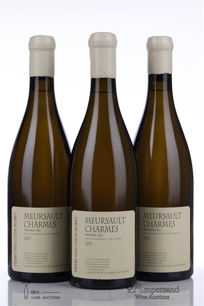 MEURSAULT CHARMES 2013 - Pierre Yves Colin Morey - 3 Bottles