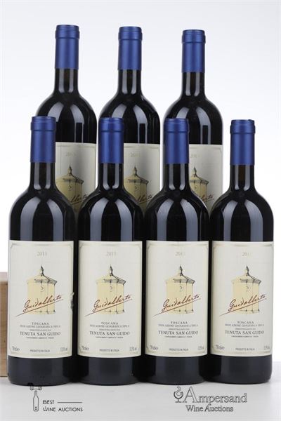GUIDALBERTO 2013 - Tenuta San Guido   - 7 Bottles