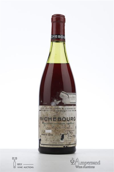 RICHEBOURG 1978 - Domaine de la Romanee Conti - 1 Bottle