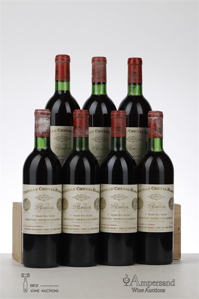 CHEVAL BLANC 1970 - Mc - 7 Bottles