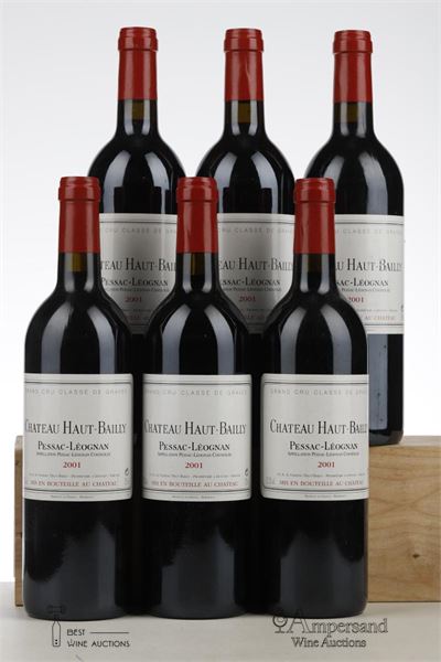 HAUT BAILLY 2001 - Mc - 6 Bottles