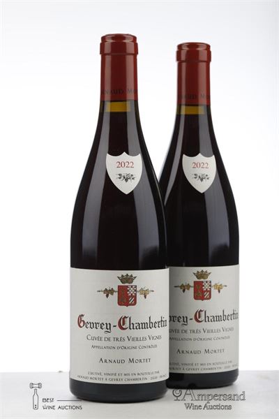 GEVREY CHAMBERTIN CUVEE DE TRES VIEILLLES VIGNES 2022 - Arnaud Mortet - 2 Bottles