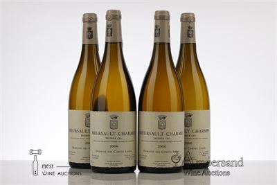 MEURSAULT CHARMES 2006 - Comtes Lafon - 4 Bottles