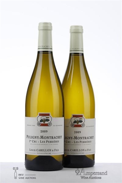 PULIGNY MONTRACHET LES PERRIERES 2009 - Louis Carillon - 2 Bottles