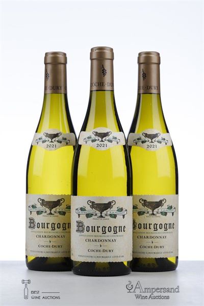 BOURGOGNE CHARDONNAY 2021 - Coche Dury - 3 Bottles
