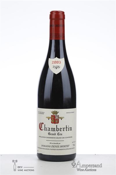 CHAMBERTIN 2003 - Denis Mortet - 1 Bottle