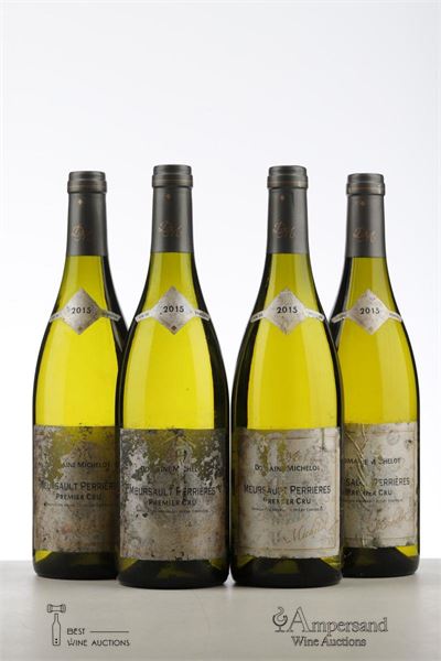 MEURSAULT PERRIERES 2015 - Domaine Michelot - 4 Bottles