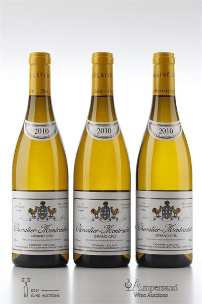 CHEVALIER MONTRACHET 2010 - Domaine Leflaive - 3 Bottles