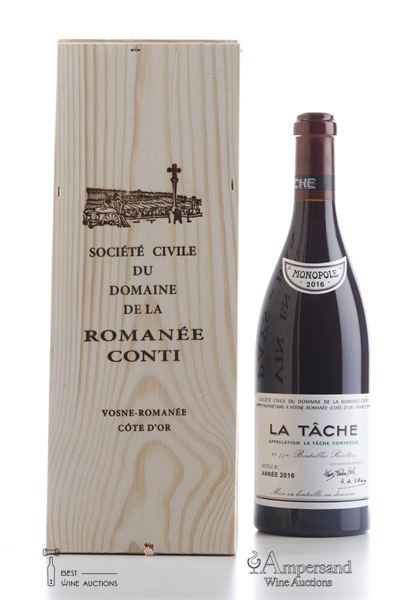 LA TACHE 2016 - Domaine de la Romanee Conti - 1 Bottle - Owc 1