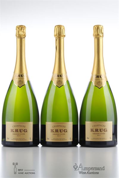 KRUG GRANDE CUVEE 162 Edition - 3 Magnums in Oc 3