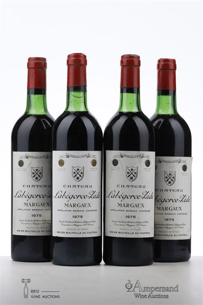 LABEGORCE ZEDE 1975 - Mc - 4 Bottles