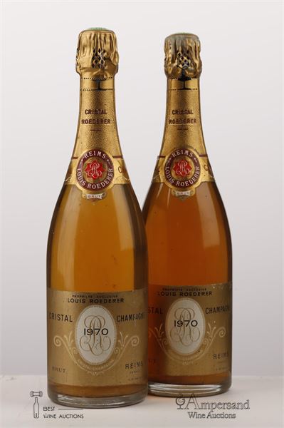 CRISTAL ROEDERER 1970 - Louis Roederer - 2 Bottles