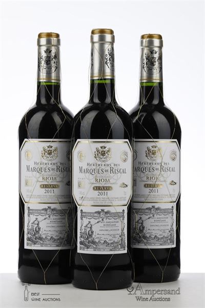 MARQUES DE RISCAL RESERVA 2011 - Herederos del Marques de Riscal - 3 Bottles