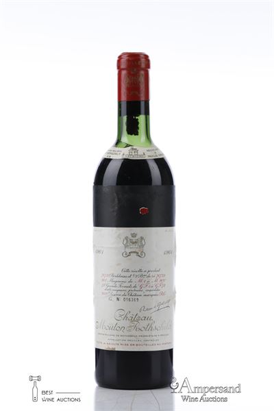 MOUTON ROTHSCHILD 1961 - 1 Bottle