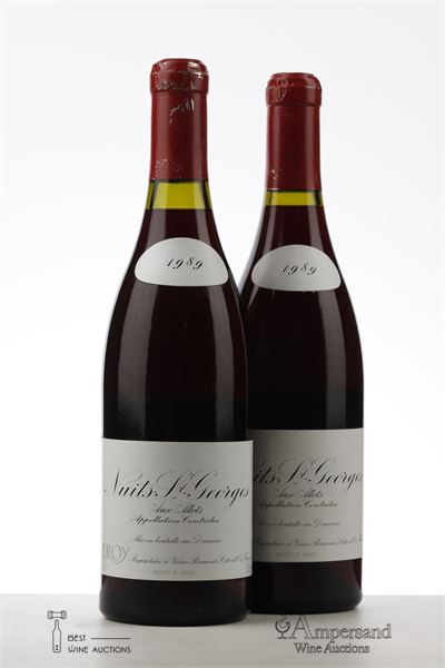 NUITS ST GEORGES AUX ALLOTS 1989 - Domaine Leroy - 2 Bottles