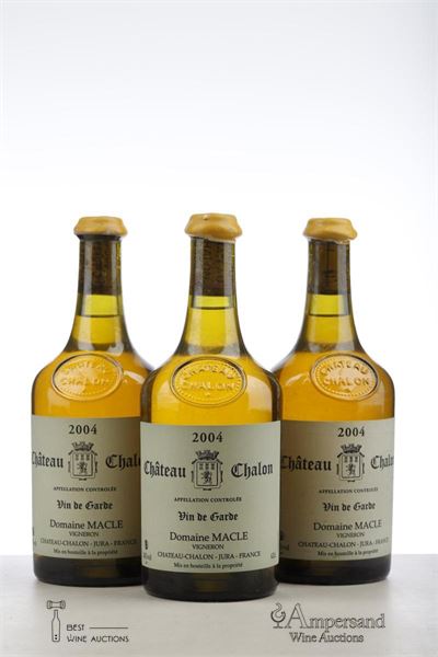 CHATEAU CHALON 2004 - Jean Macle - 3 x 0,620Ltr
