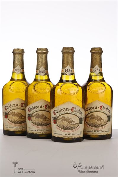 CHATEAU CHALON 1985 - Jean Bourdy Arlay - 4 x 0,620Ltr