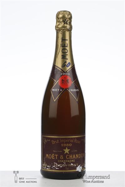 MOET ET CHANDON BRUT IMPERIAL ROSE 1980 - Moet et Chandon - 1 Bottle