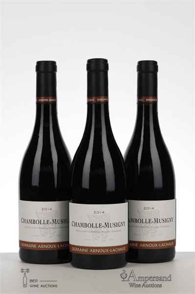 CHAMBOLLE MUSIGNY 2014 - Arnoux Lachaux - 3 Bottles - Oc 12