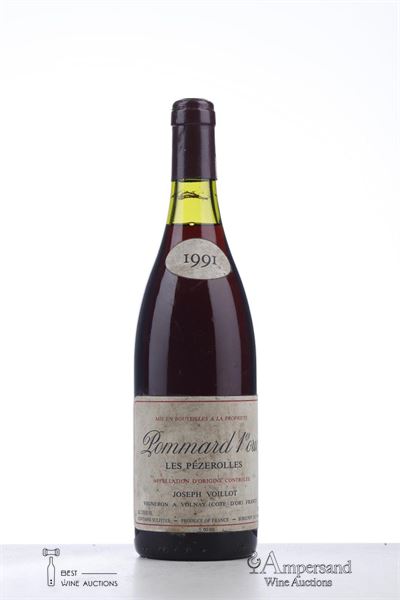 POMMARD LES PEZEROLLES 1991 - Joseph Voillot - 1 Bottle