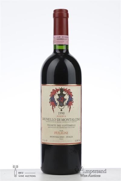 BRUNELLO DI MONTALCINO RISERVA VIGNETI DEI COTTIMELLI 1990 - Fuligni - 1 Bottle