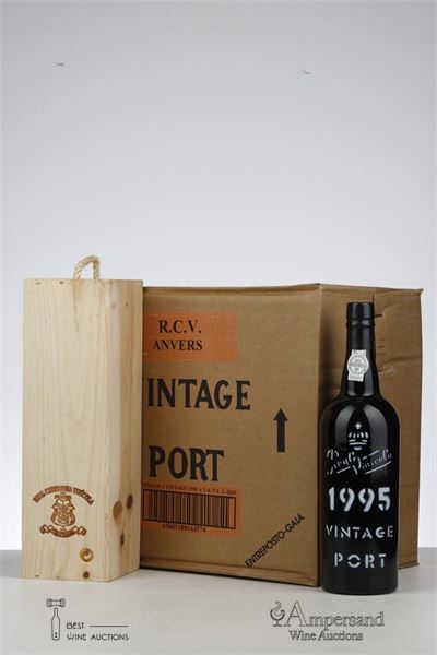 REAL VINICOLA VINTAGE PORT 1995 - Real Vinicola - 6 Bottles - Owc 1