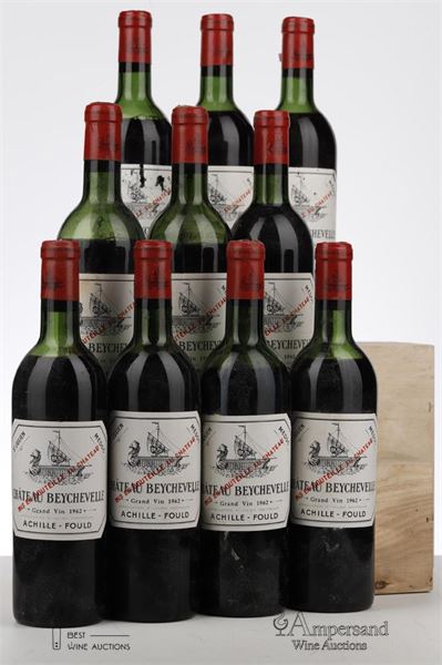 BEYCHEVELLE 1962 - Mc - 10 Bottles - Owc 12