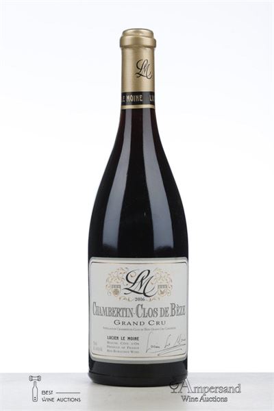 CHAMBERTIN CLOS DE BEZE 2016 - Lucien Le Moine - 1 Bottle