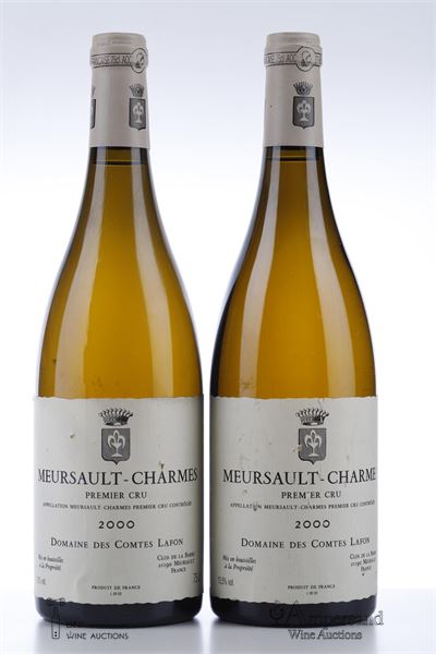 MEURSAULT CHARMES 2000 - Comtes Lafon - 2 Bottles
