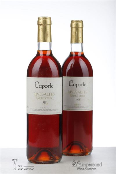 RIVESALTES AMBRE VIEUX 1978 - Laporte - 2 Bottles