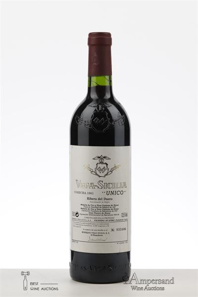 VEGA SICILIA UNICO 1981 - Vega Sicilia - 1 Bottle
